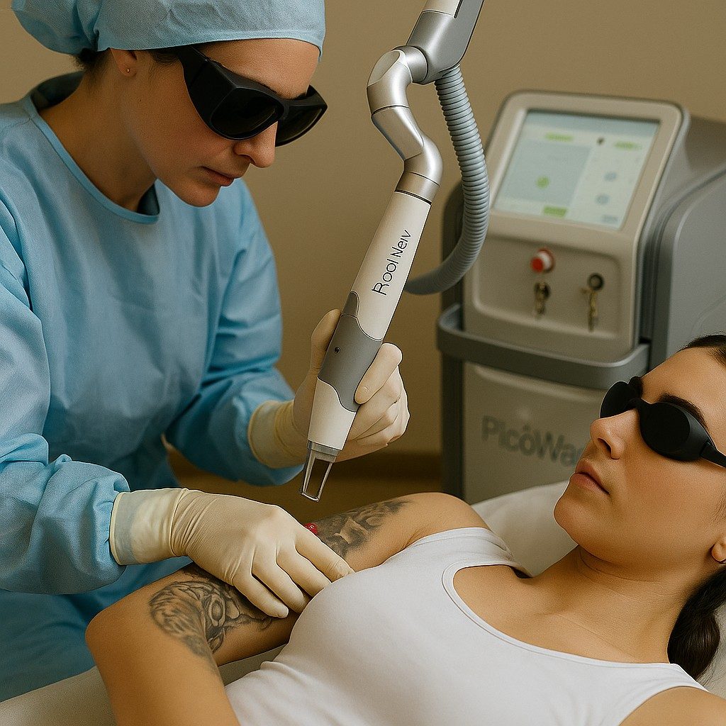 PicoWay laser: De slimme oplossing voor hardnekkige en gekleurde tatoeages